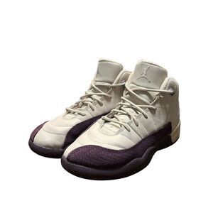 Nike Air Jordan 12 XII GS GG Retro Purple‎ White Desert Sand 510815-001 Size 3